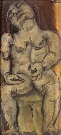 Nude Asleep , c. 1910