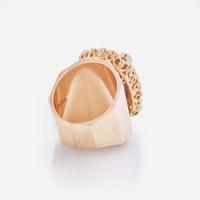 A 14K Yellow Gold Art Nouveau Ring