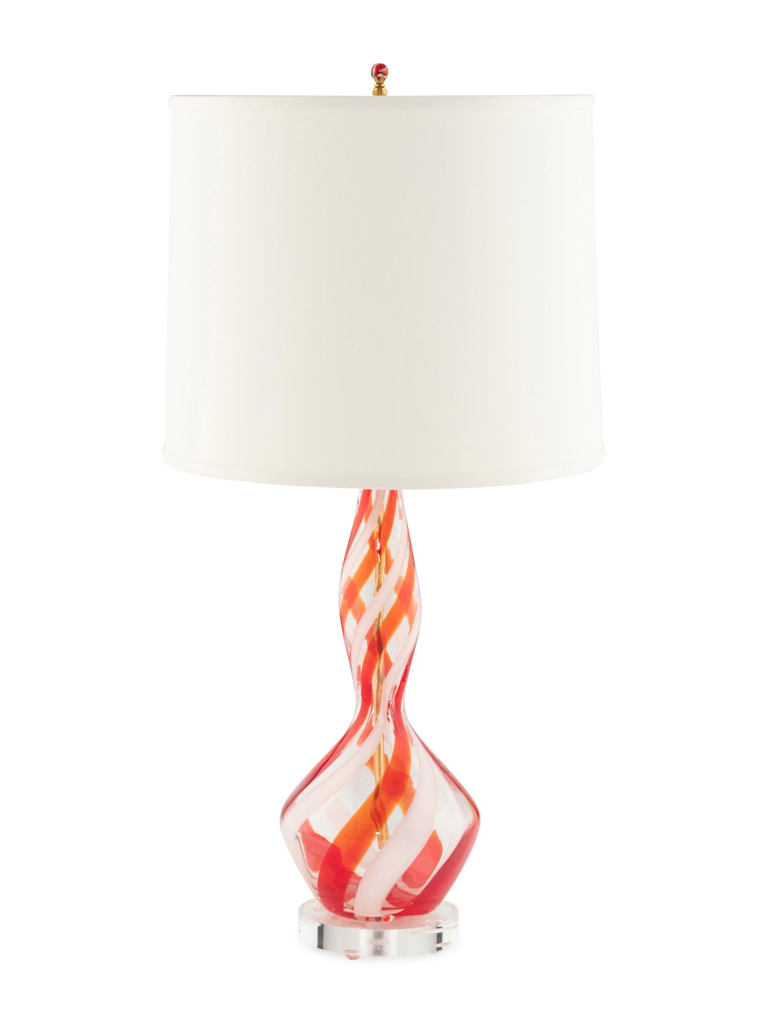 A Murano Glass Table Lamp