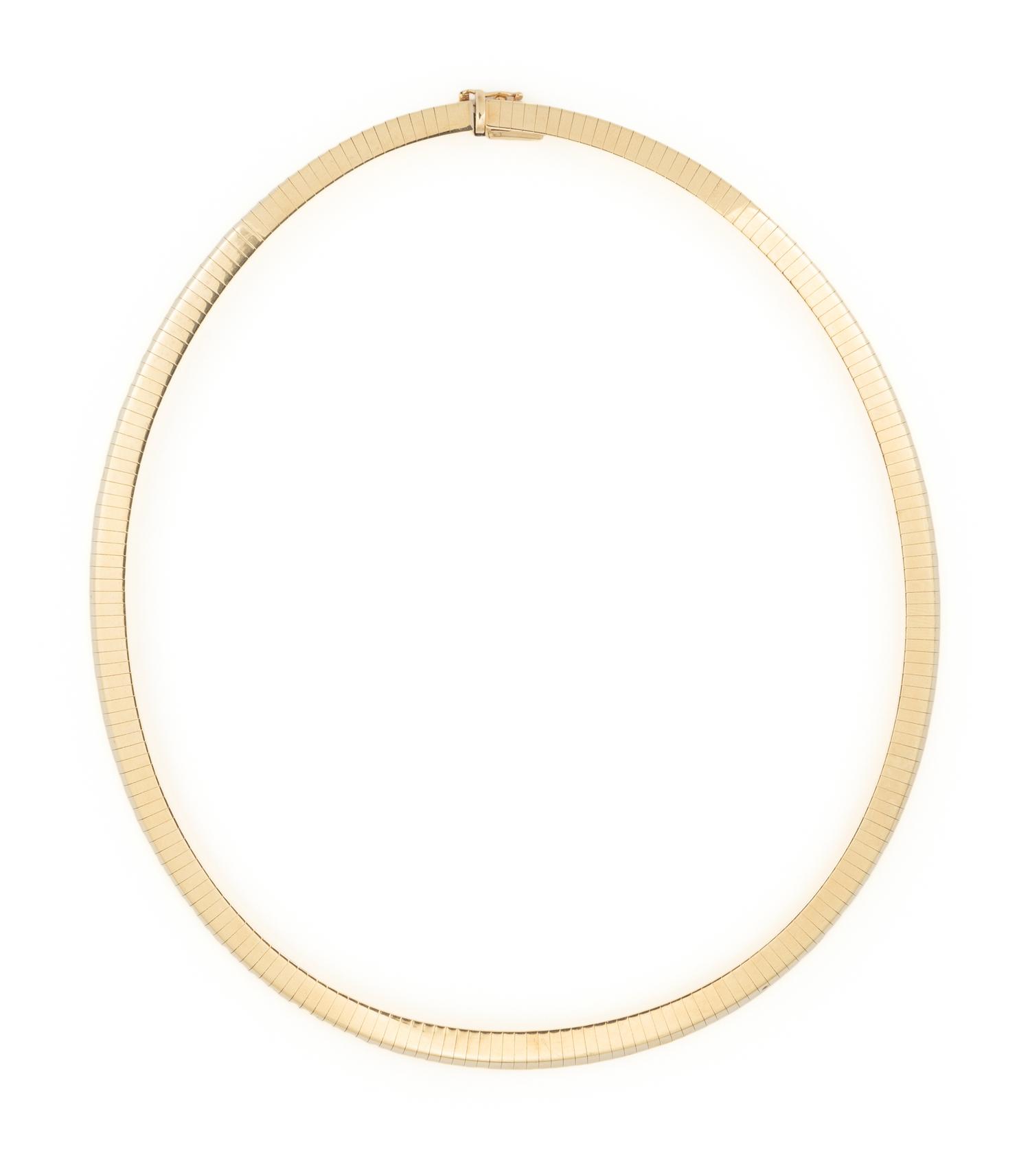 YELLOW GOLD NECKLACE