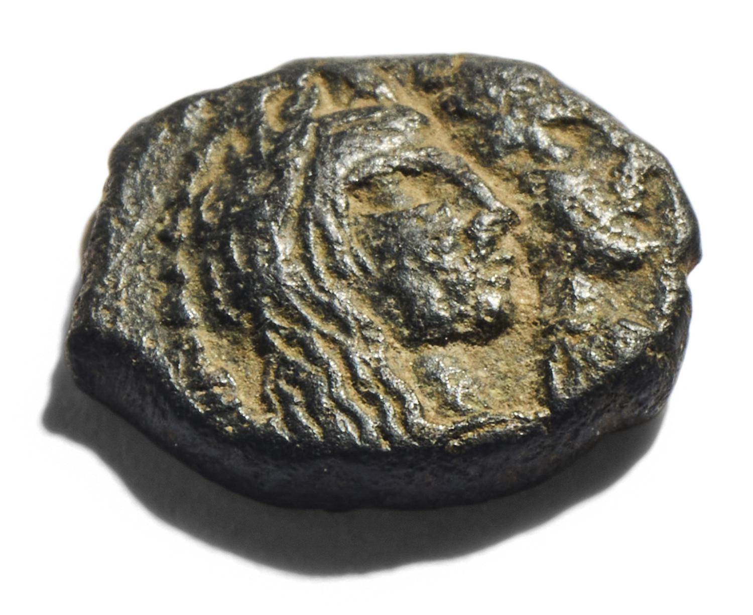 A Greek Bronze Coin