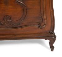 A Pair of American Victorian Carved Mahogany Twin Beds