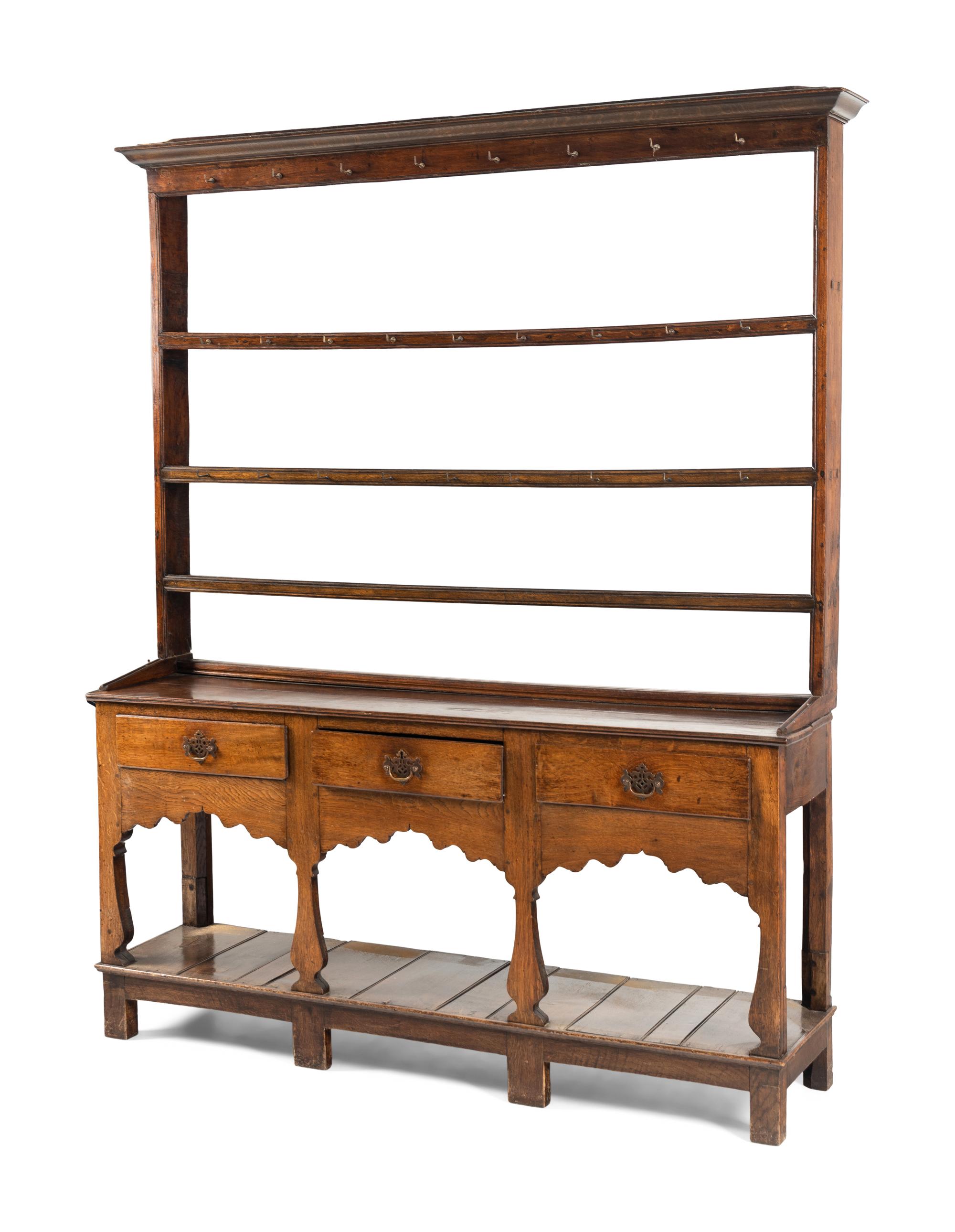 An English Oak Welsh Cupboard