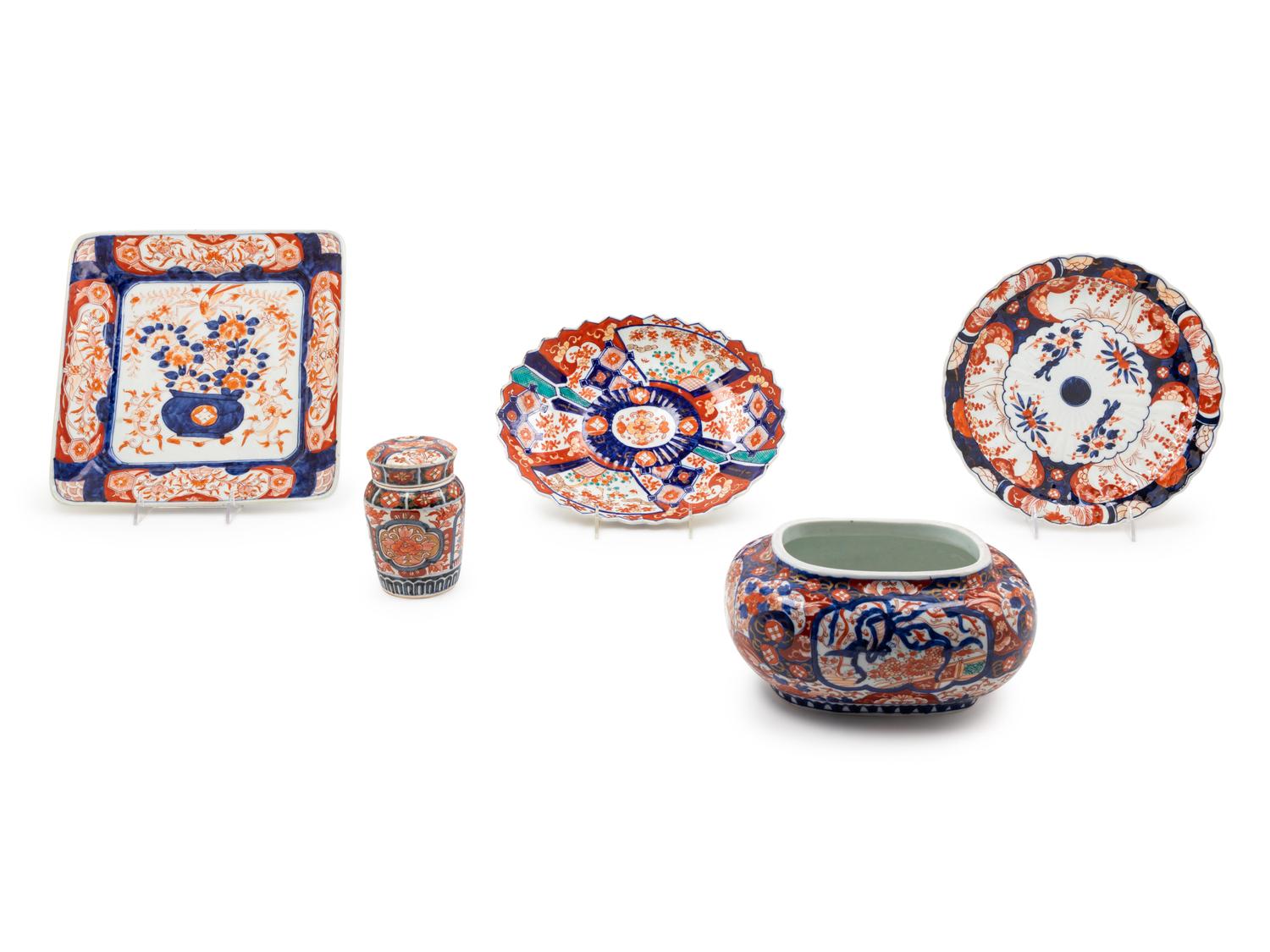 A Collection of Imari Porcelain Articles,