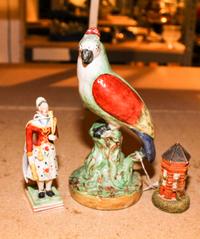 Two English Pottery Articles Height of tallest 9 inches.
