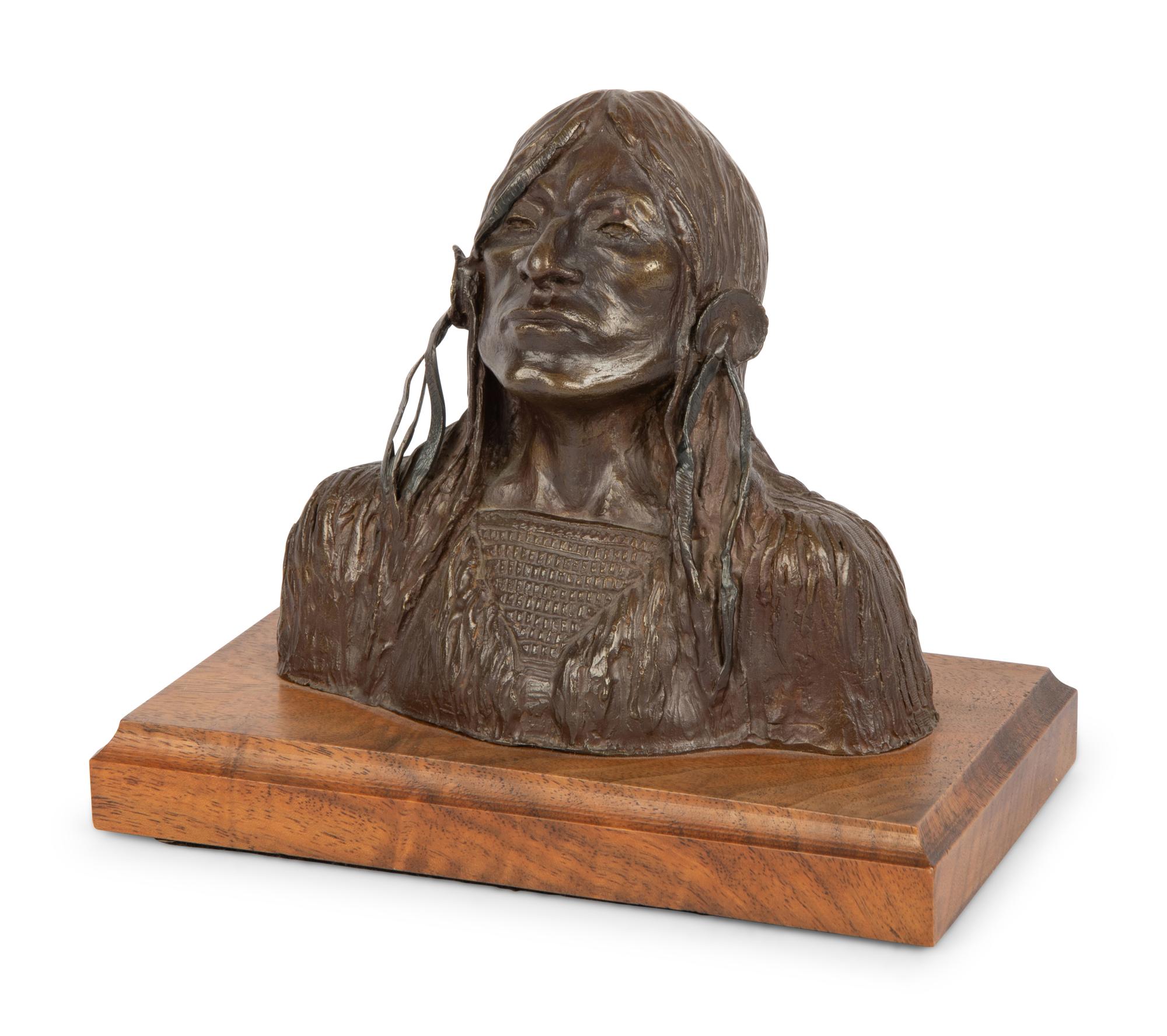 Bust of an Indian , edition 7/12