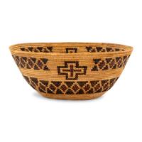 Yokut Polychrome Basket