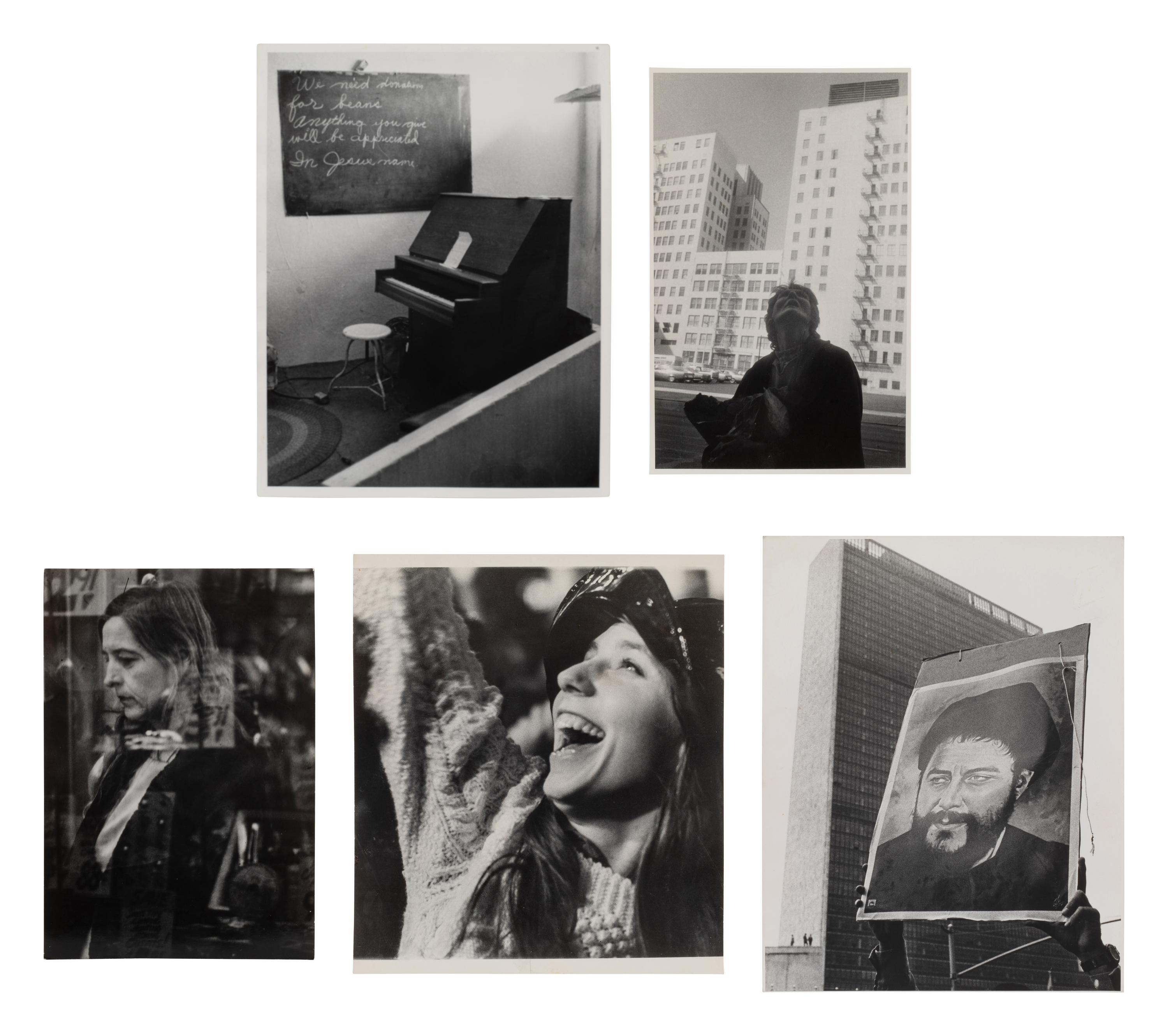 Leon Levinstein (American, 1913-1988) — Five Works