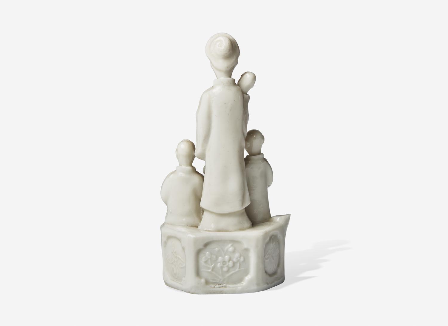 A Chinese Dehua Porcelain Figural Group