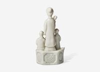 A Chinese Dehua Porcelain Figural Group