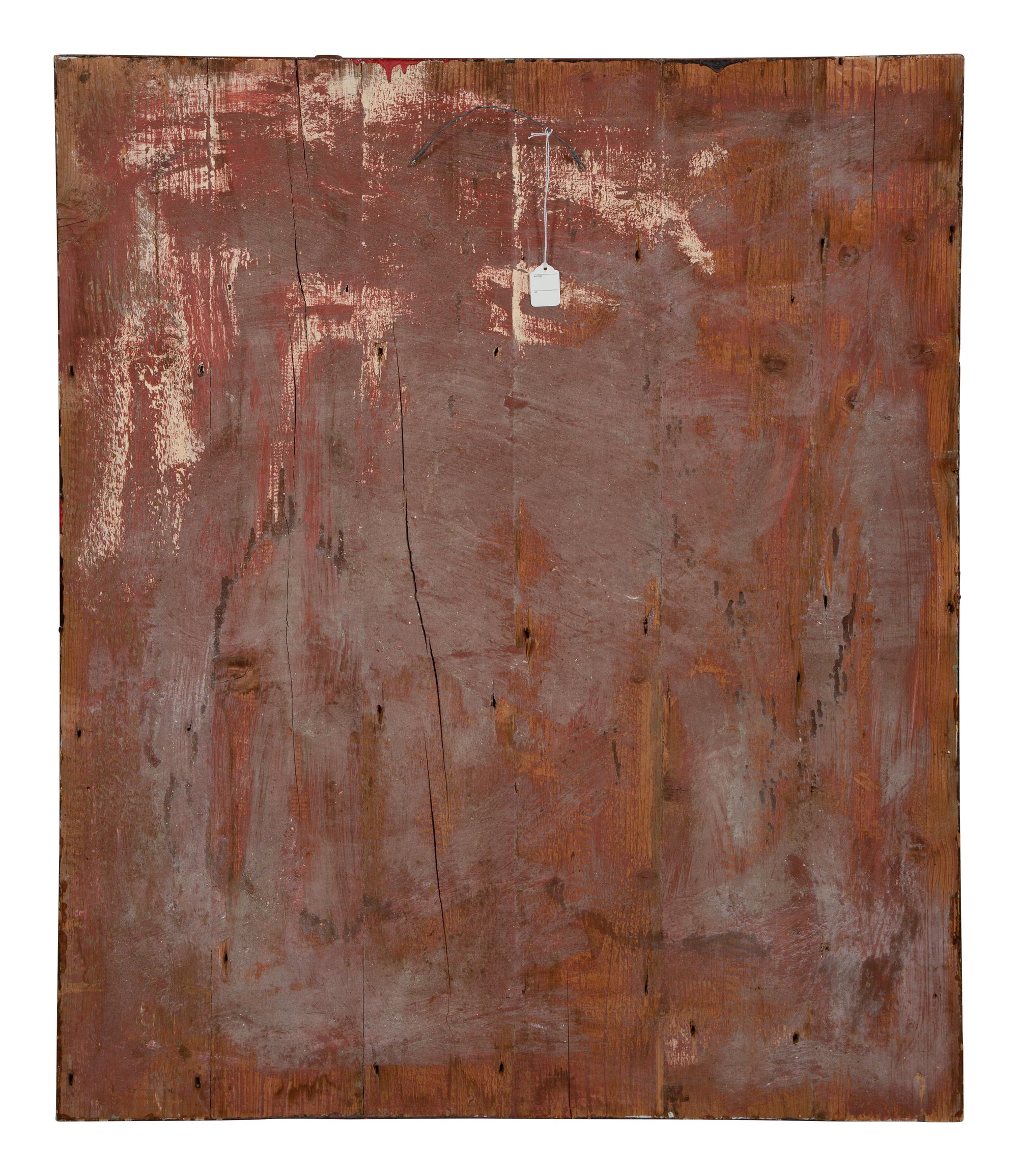 A Painted Steamship Advertising Panel After William Howard Jarvis