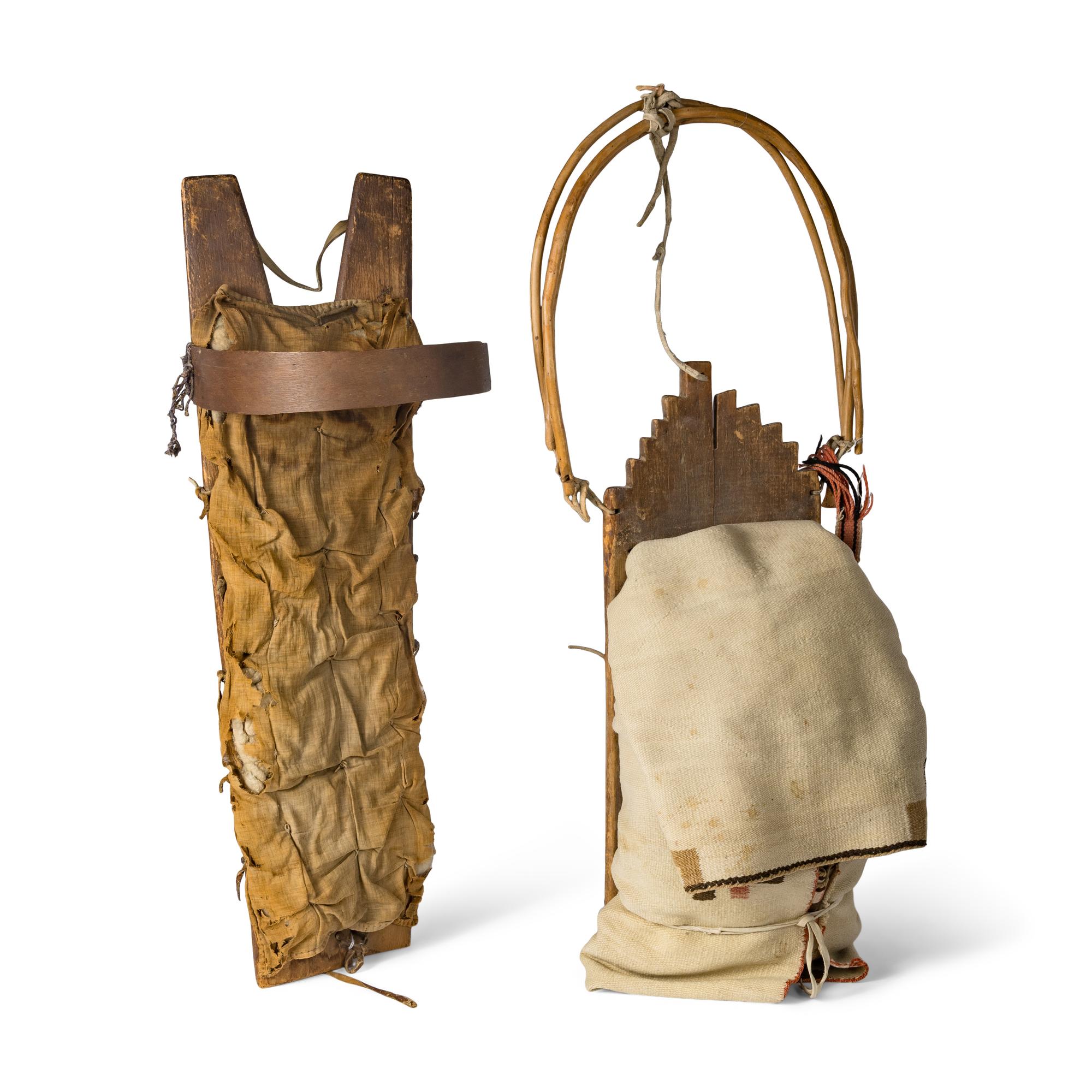 Pueblo and Navajo Cradleboards
