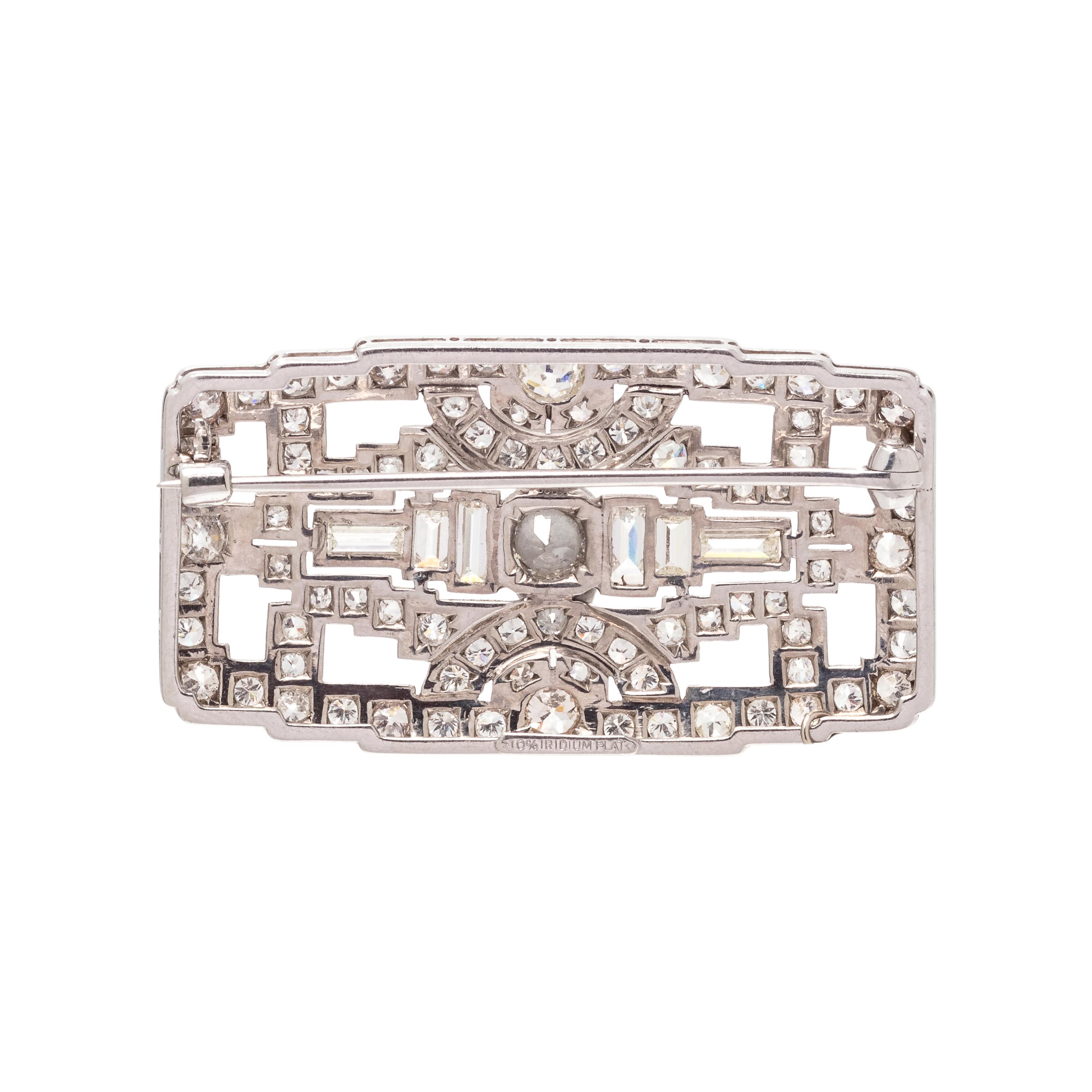 DIAMOND BROOCH