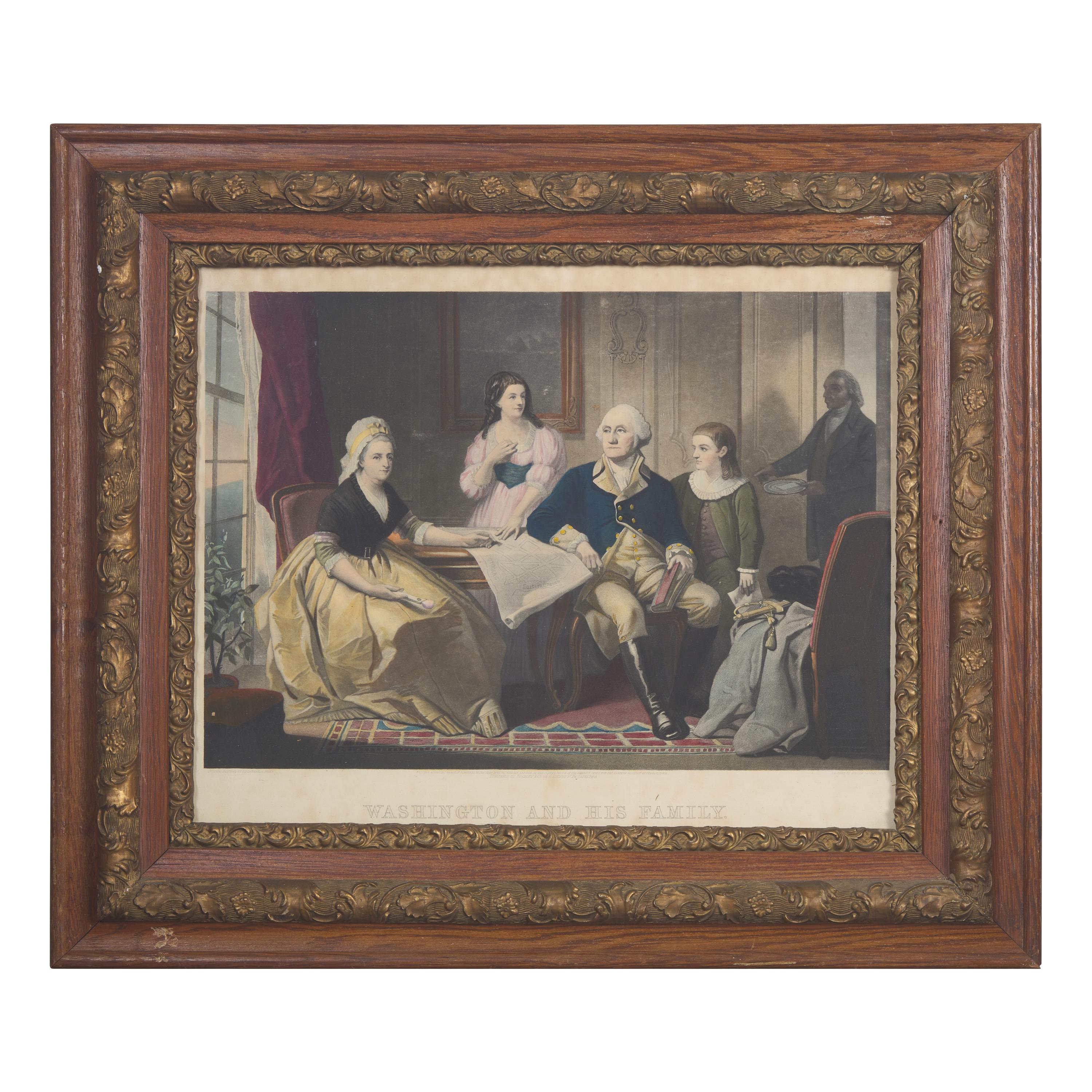 [Presidential] [Washington, George] Sartain, William, et al. Group of 5 engravings of George Washington