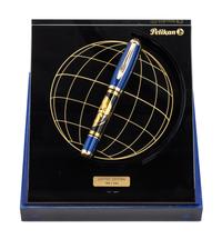 A Pelikan Blue Planet Limited Edition Fountain Pen