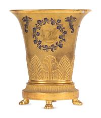 A Sevres-Style Porcelain Vase-Form Clock