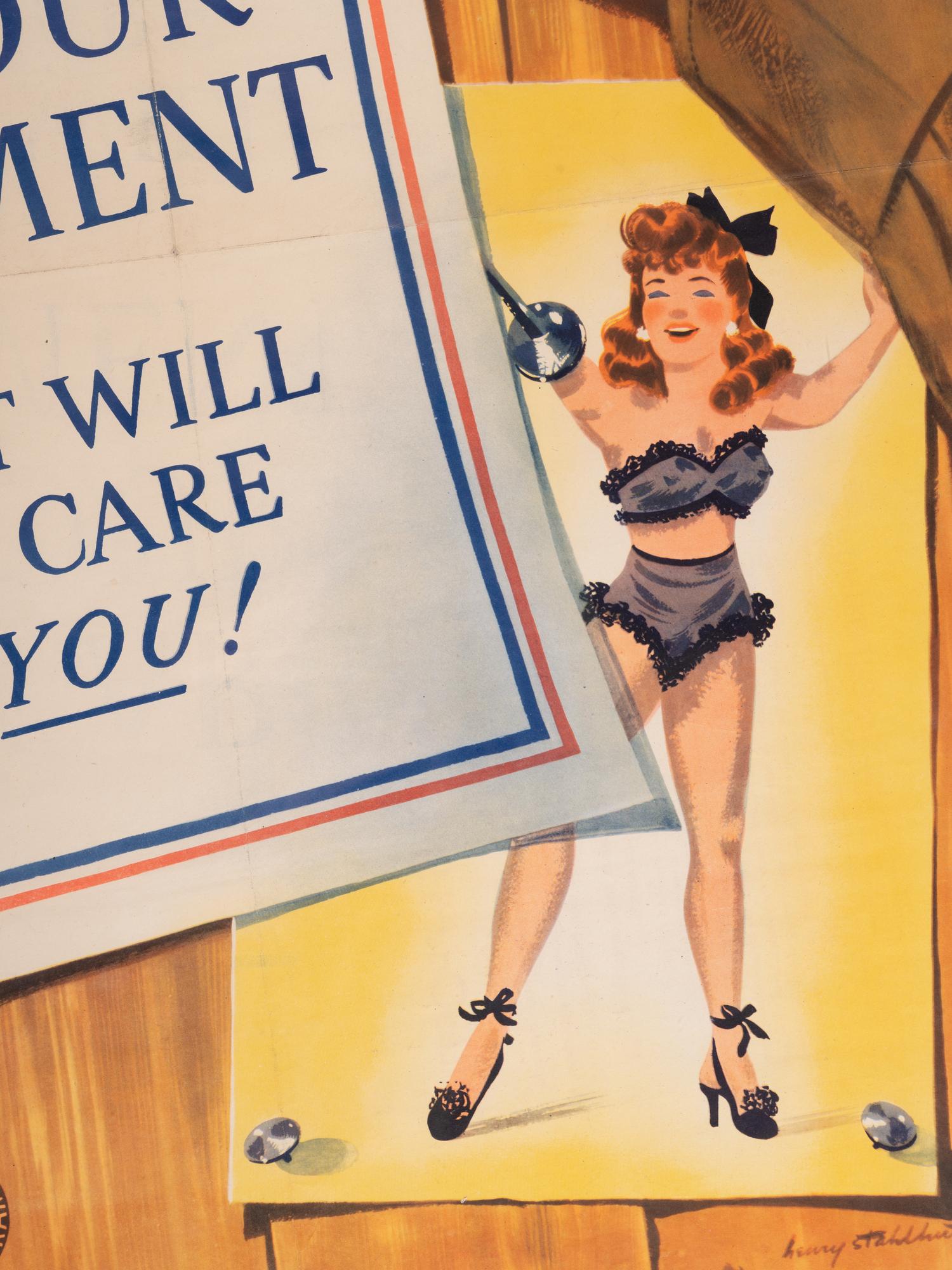 [WORLD WAR II]. A group of 8 posters, comprising:
