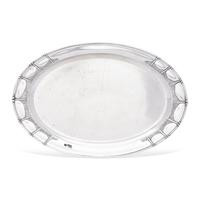 A Georg Jensen Silver Tray
