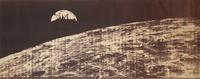 [SPACE EXPLORATION]. A NASA Ticker-Tape Photo Collage of the Lunar Surface. 23 August 1966.