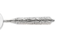 Two Silver-Plate Hand Magnifiers