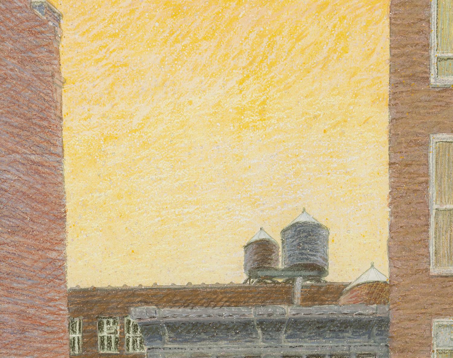 Traffic Light, 1973 and 22nd Street, 1974 (two works)