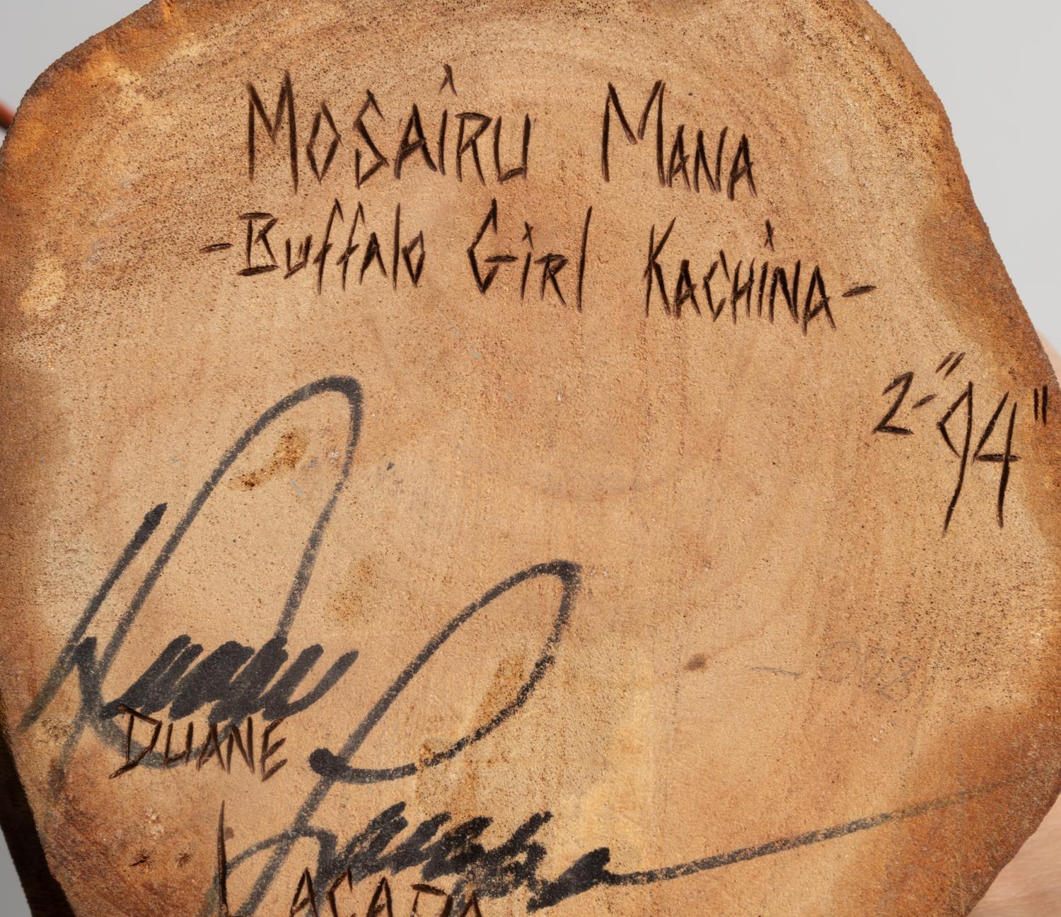 Katsinas, Palhik Mana and Buffalo Girl