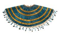 A Plateau/ Plains Area Beaded Collar Height 17 x width 34 1/4 inches.
