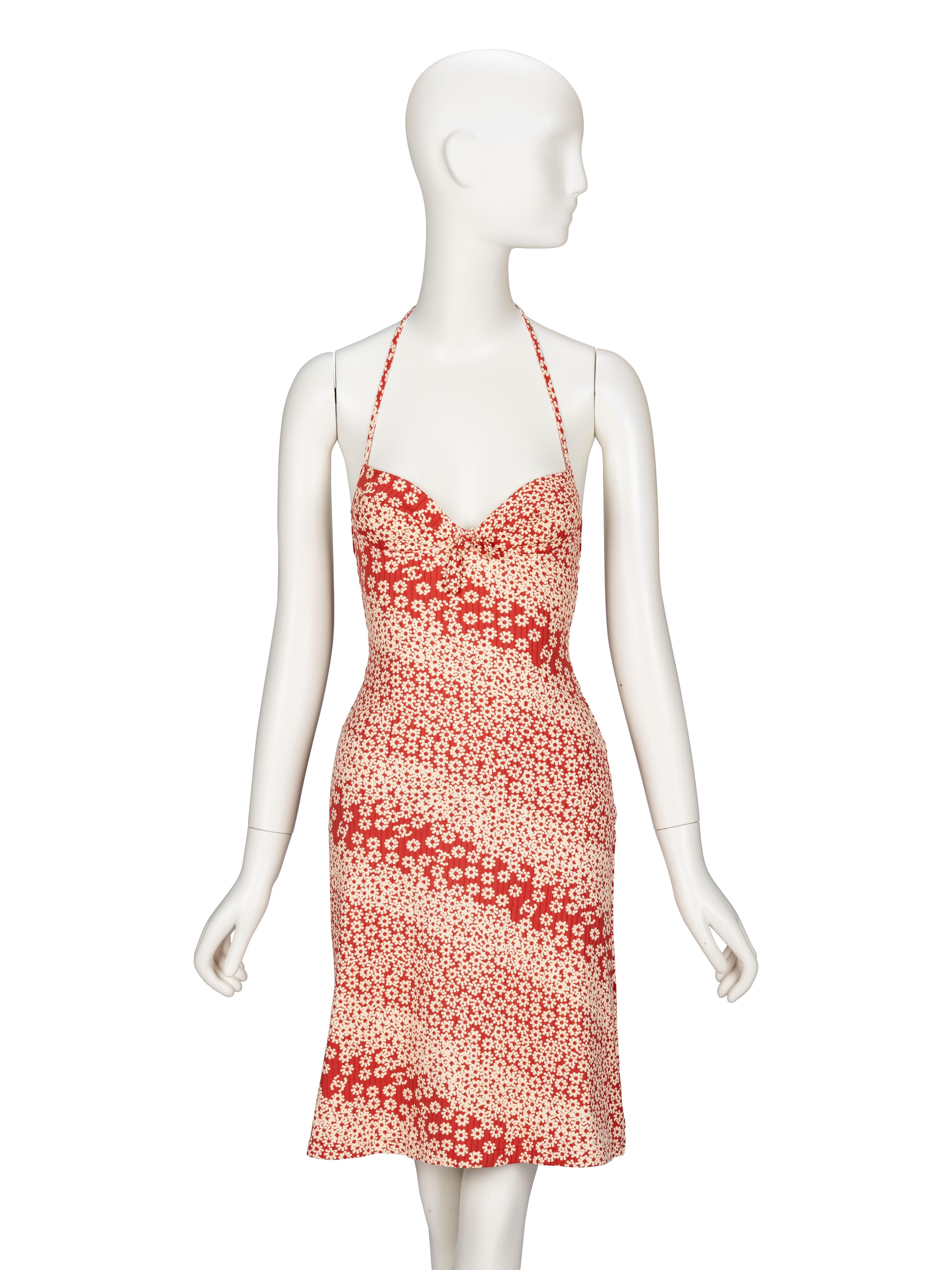 Chanel, Floral Halter Dress