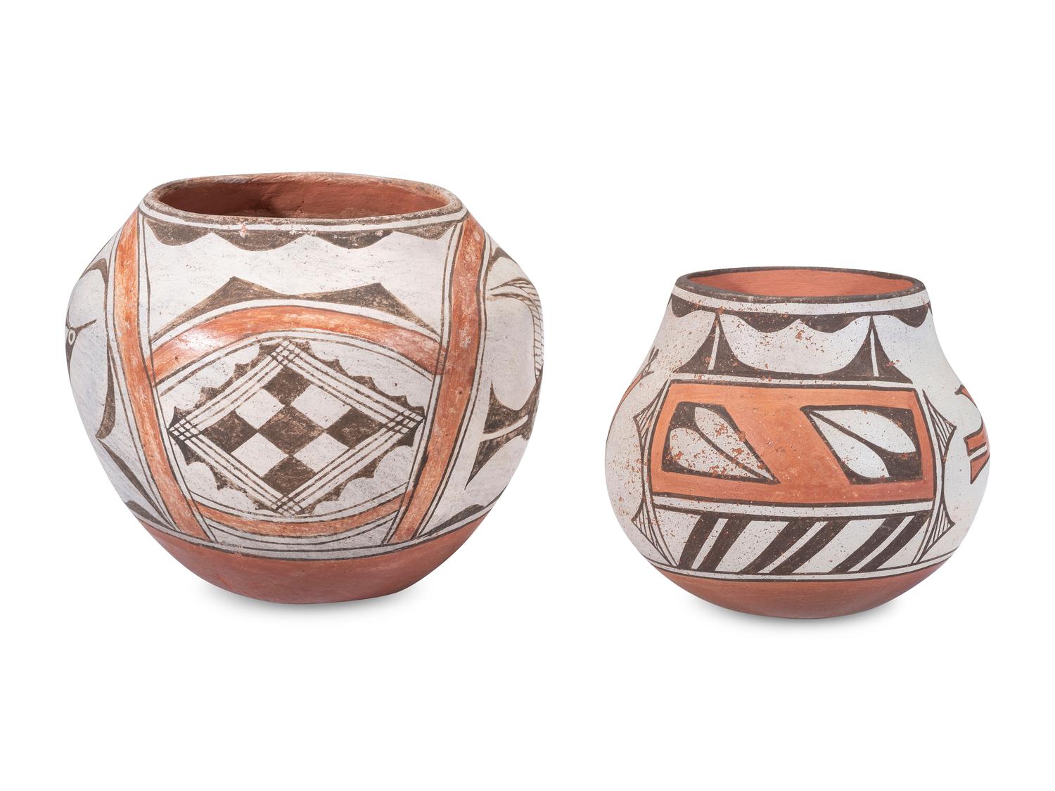 Zia Polychrome Pottery