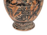 An Attic Black-Figured Column Krater