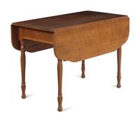 A Federal Style Maple Drop-Leaf Table