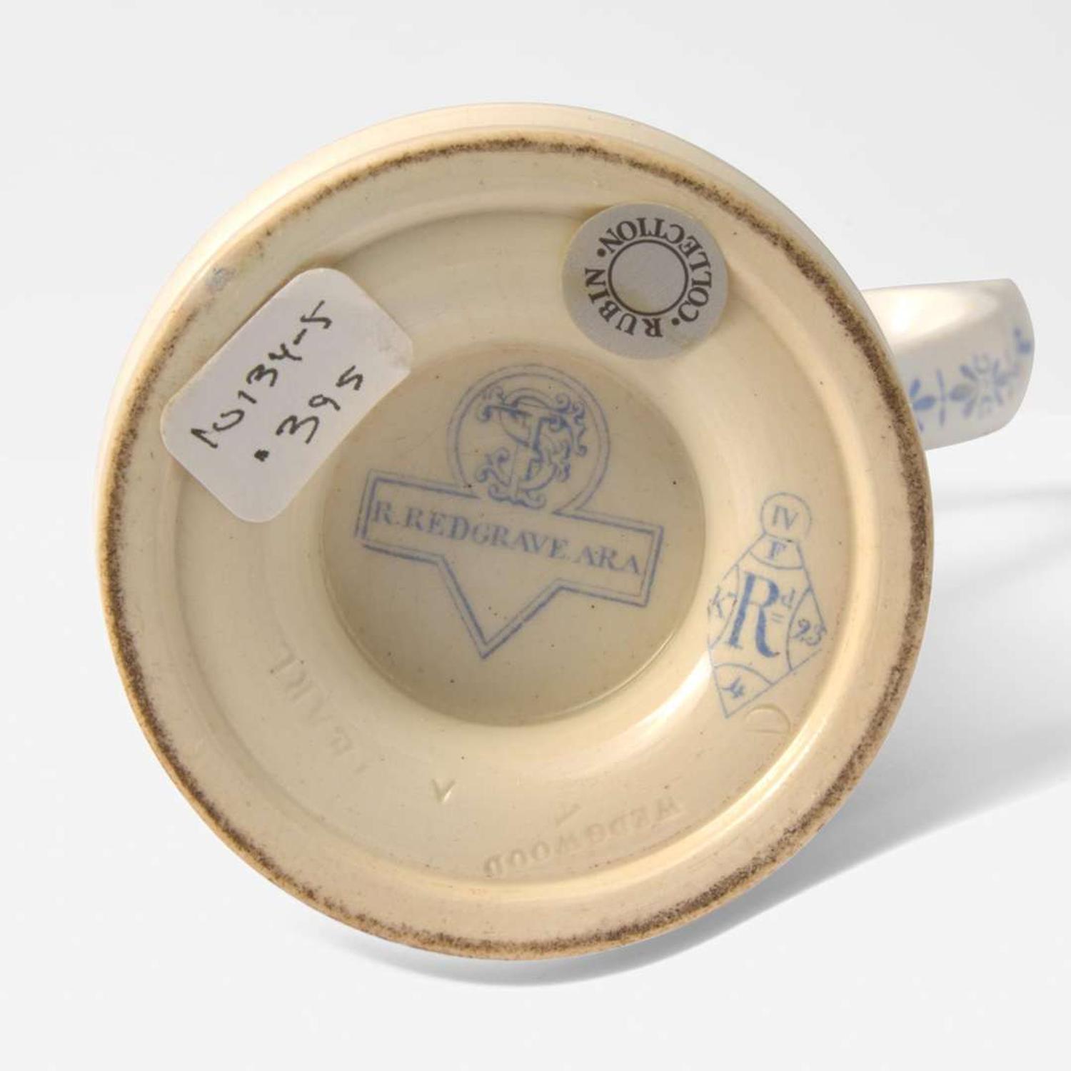 A Wedgwood Richard Redgrave (1804-1888) Designed Shaving Pot UK, circa 1850