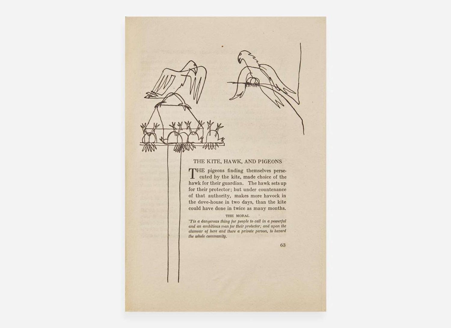 [Art] Calder, Alexander: Fables of Aesop According to Sir Roger L'Estrange