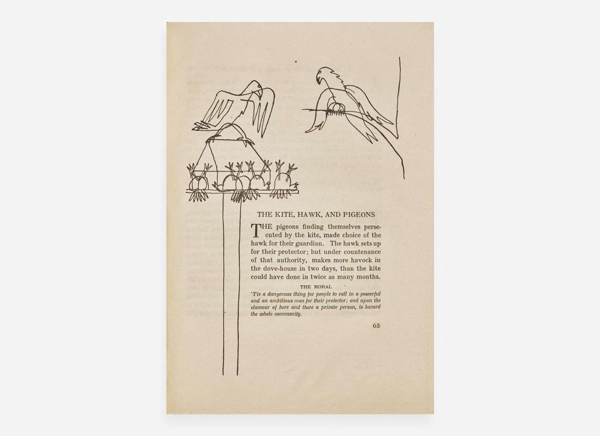 [Art] Calder, Alexander: Fables of Aesop According to Sir Roger L'Estrange