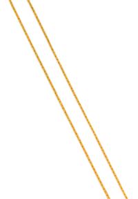 A High Karat Yellow Gold Bar Link Chain, 9.70 dwts.