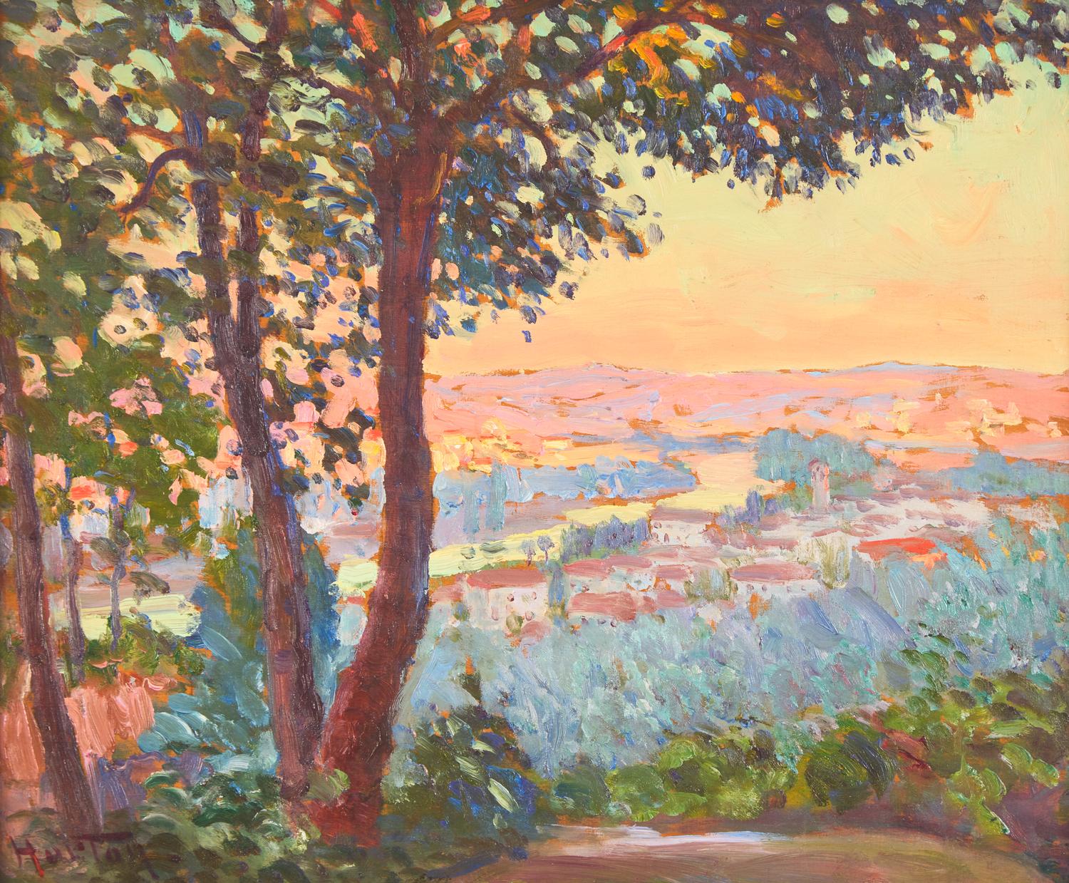 Paysage au Crépuscule