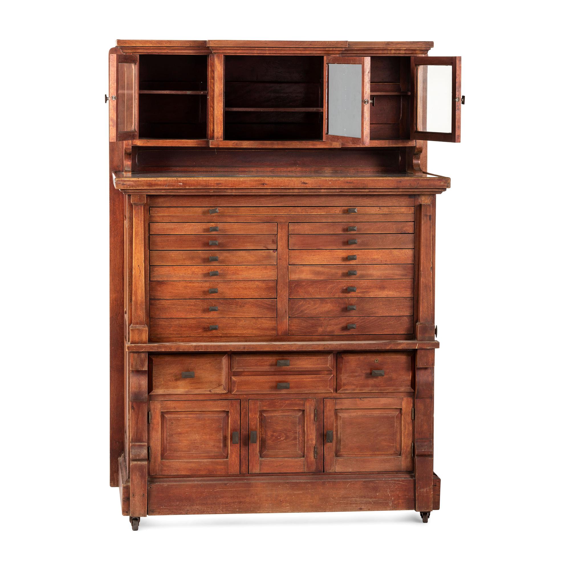 A Shop Storage and Display Cabinet in Oak