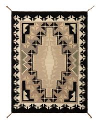 Navajo Two Grey Hills Weavings / Rugs