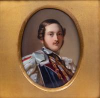 A Continental Porcelain Plaque