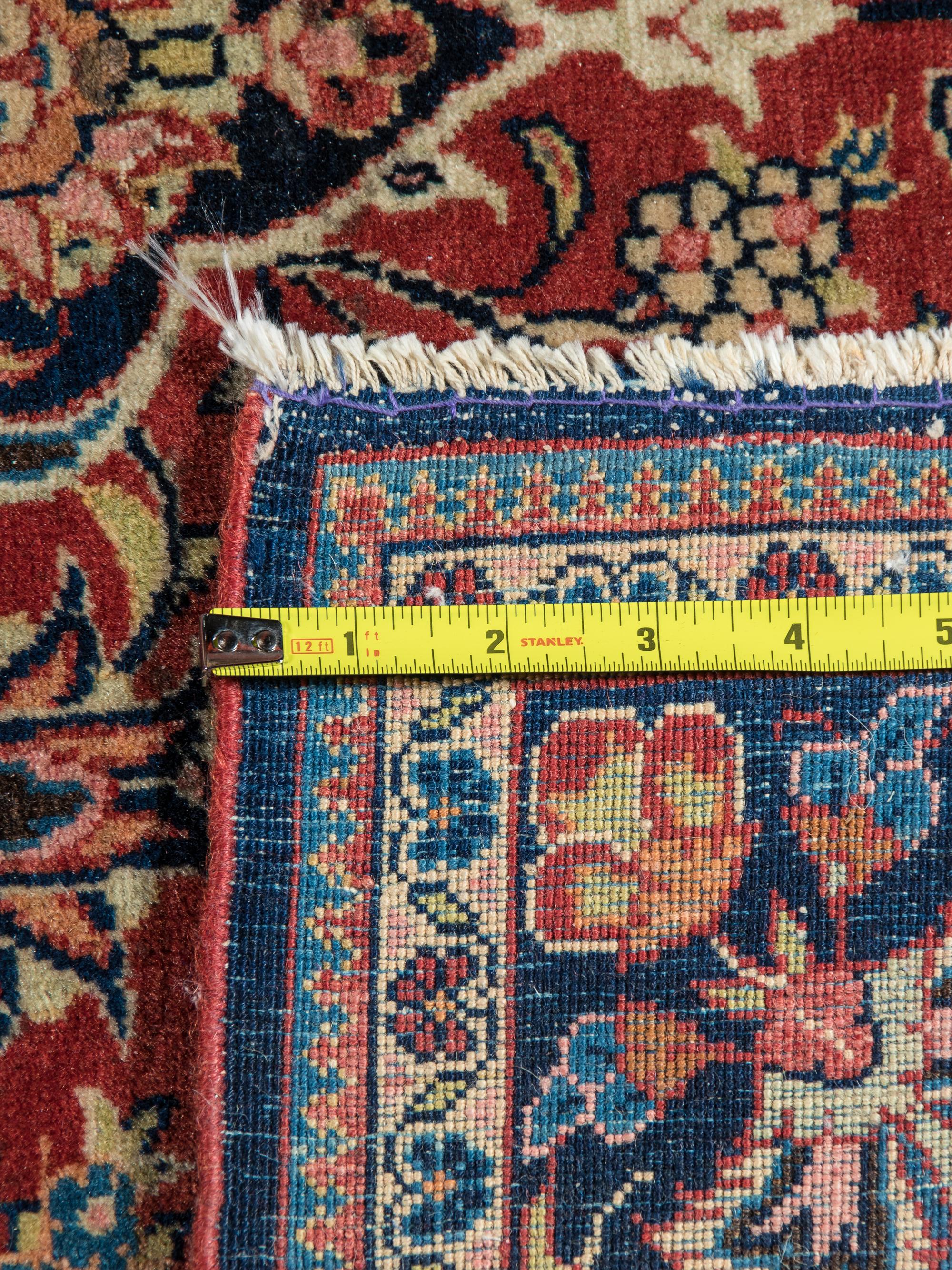 A Kashan Wool Rug