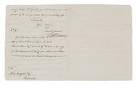 MORRIS, Robert (1734-1806), as U. S. Superintendent of Finance. Letter signed (“Rob’t Morris”), to John Langdon. Office of Finance, Philadelphia, 2 May 1782.