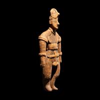 A Colima Terracotta Figure of a Warrior