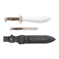 Puma Waidblatt and Nicker Vom Waidbesteck Knife Set in Sheath