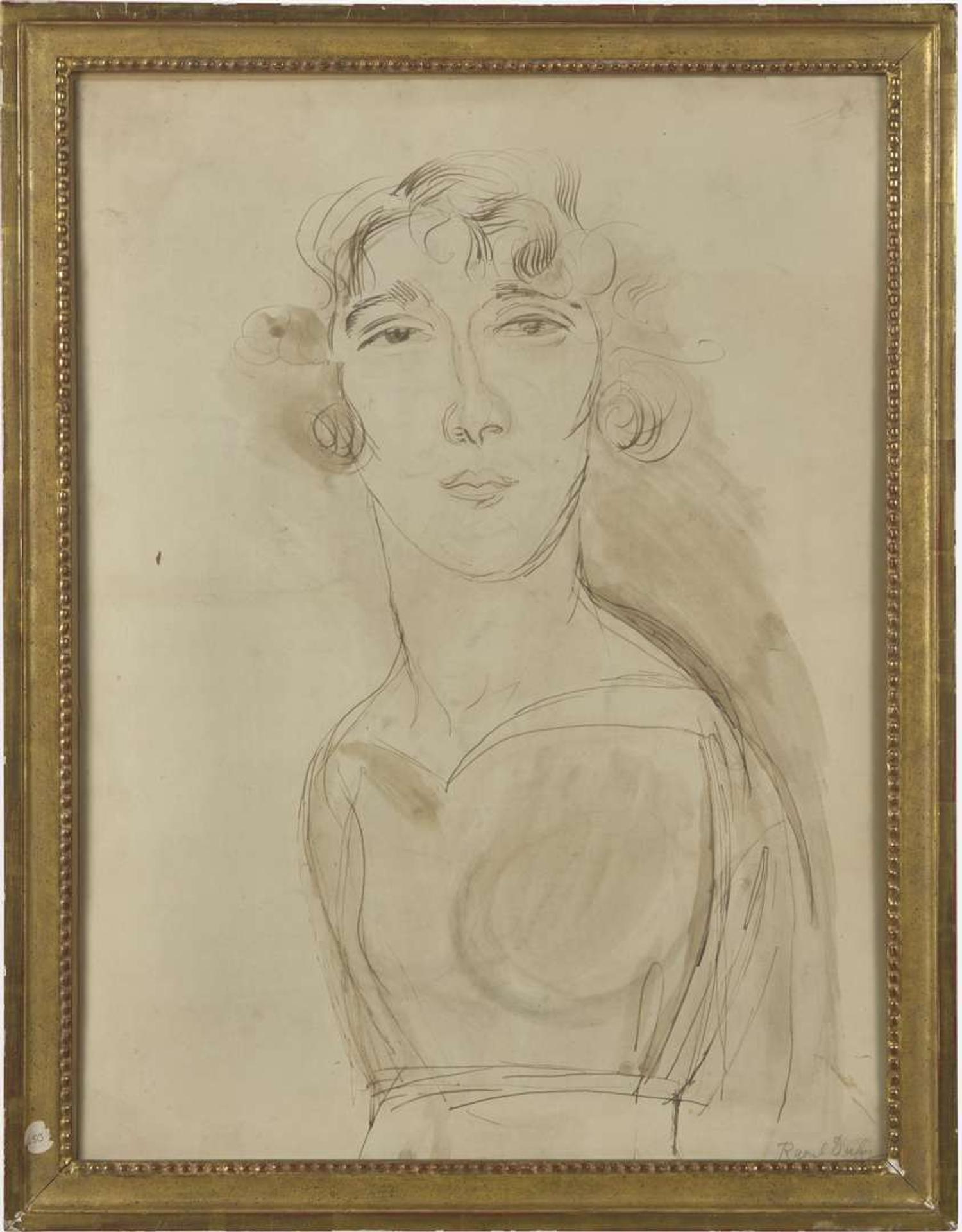 Raoul Dufy (French, 1877-1953) - Buste de Femme