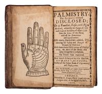 SAUNDERS, Richard. Palmistry, the Secrets thereof Disclosed. London: H. Bruges for G. Sawbridge, 1676.