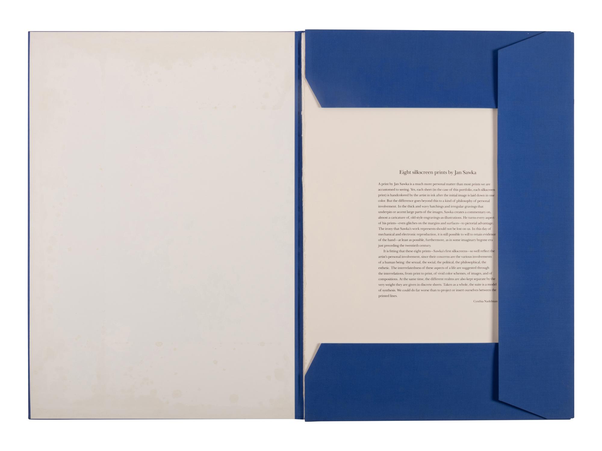 Eight Silk Screens (complete portfolio including cloth case)