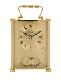 A Belvedere Brass Carriage Clock