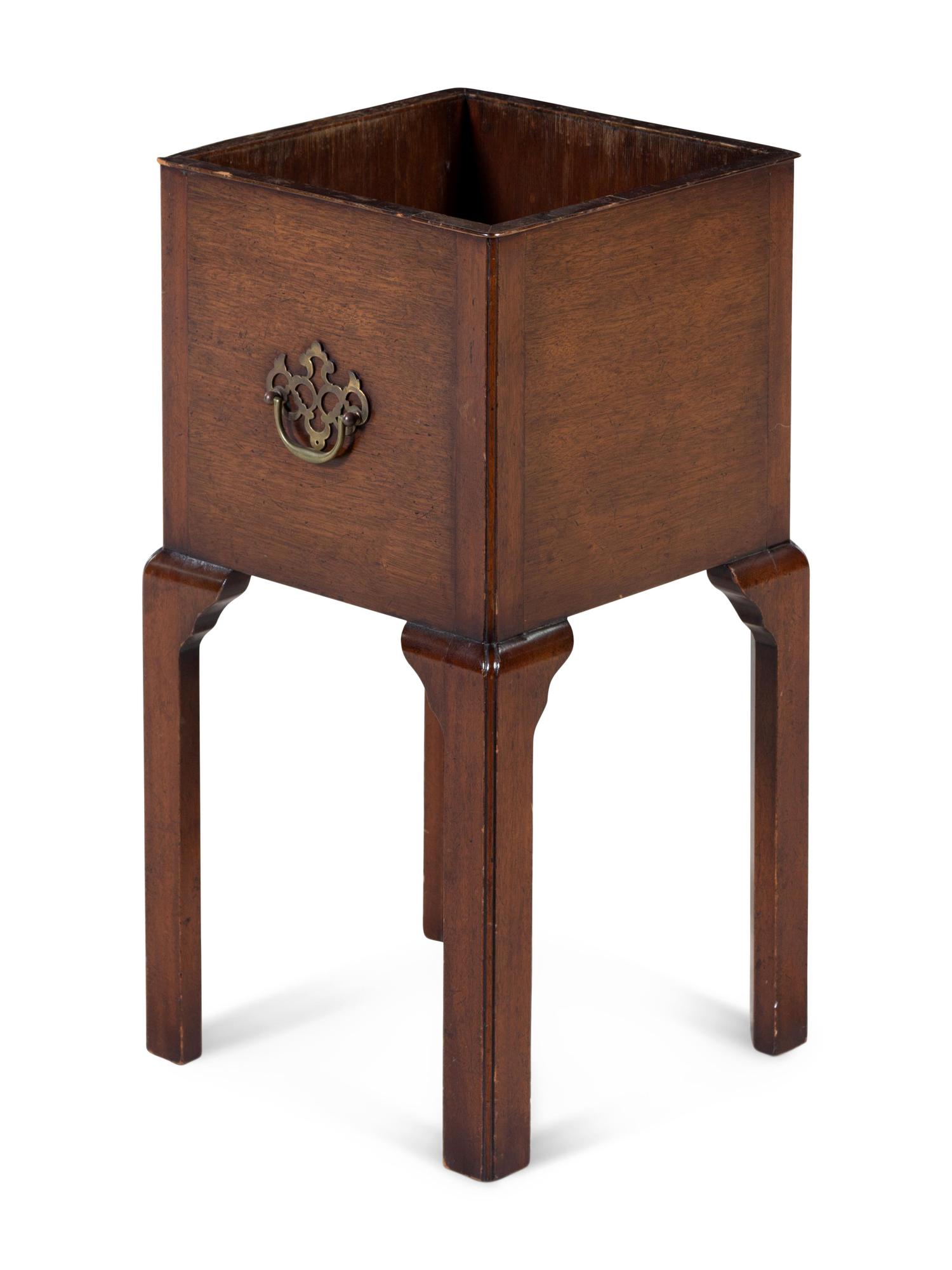 A George III Style Mahogany Cellarette