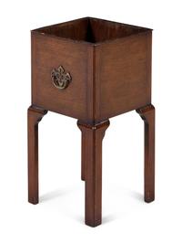 A George III Style Mahogany Cellarette