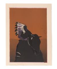 Indian on Horse No. 3, Artist's Proof